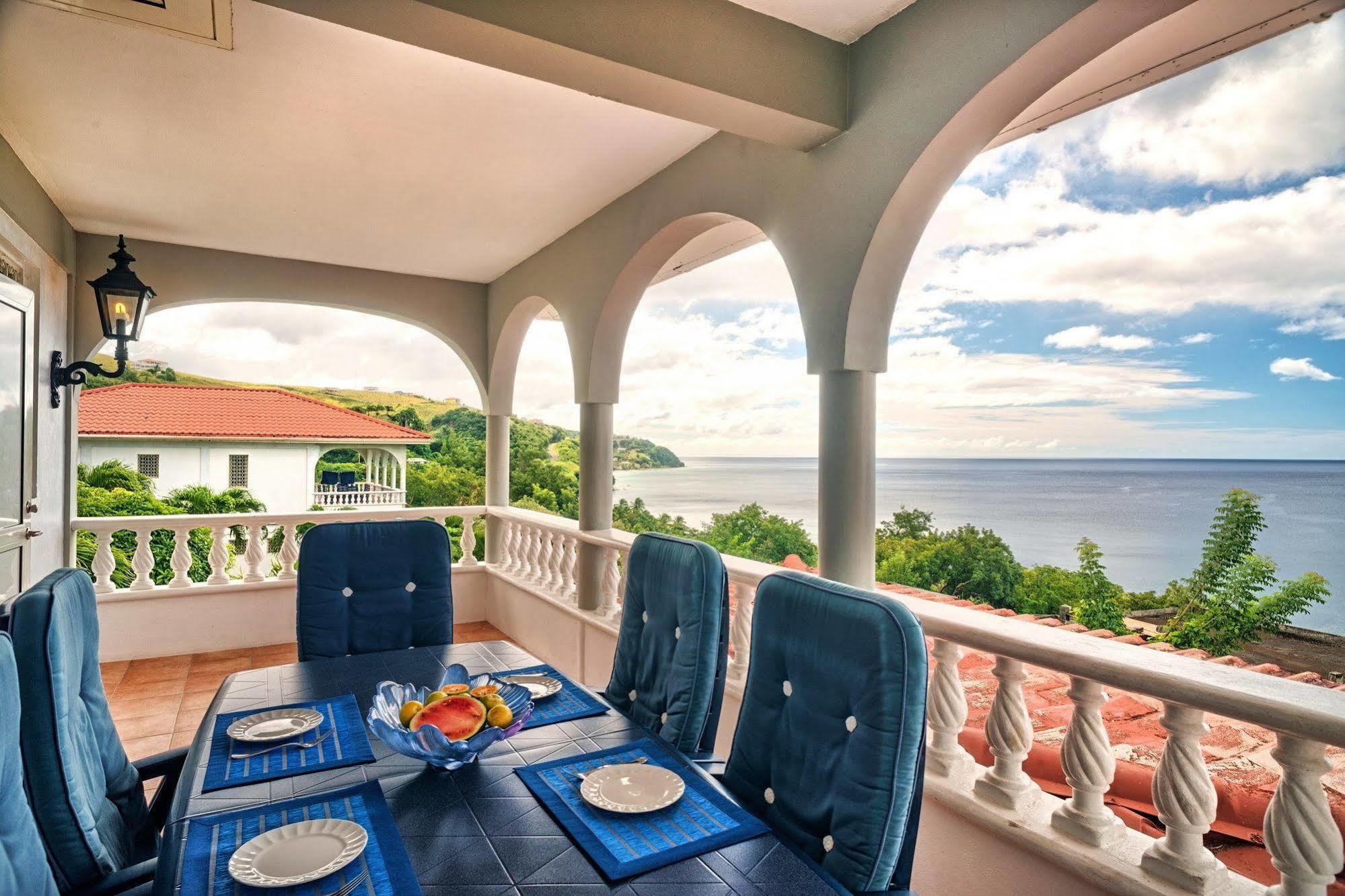 Caribbean Sea View Holiday Apartments Méro Zewnętrze zdjęcie
